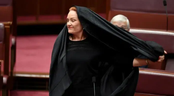 Australian Senator Pauline Hanson Suspended After Burqa Protest Sparks Outcry Pauline_Hanson